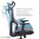 Крісло офісне OfficePro Elegant OC660-B-DG-DG 000002241 фото 12