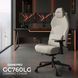 Кресло геймерское GamePro GC760LG Fabric Light Gray 000002648 фото 10
