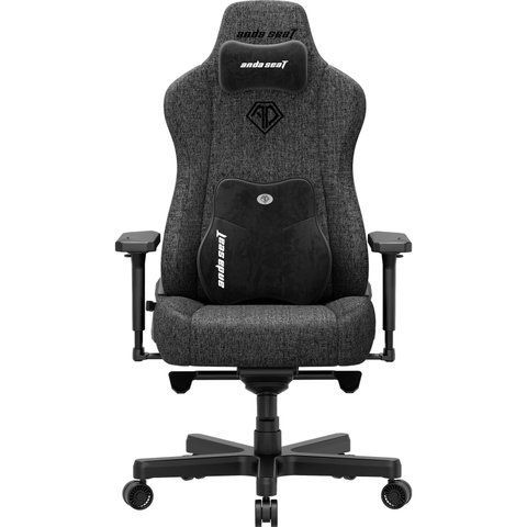 Кресло геймерское Anda Seat Kaiser 3E Dark Grey Fabric Size XL 000002452 фото