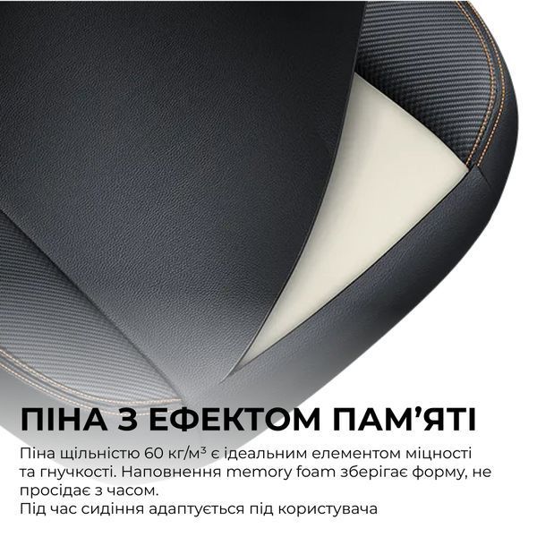 Кресло геймерское Anda Seat Kaiser 3E Dark Grey Fabric Size XL 000002452 фото