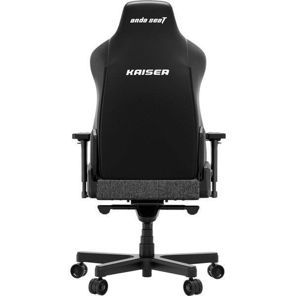 Кресло геймерское Anda Seat Kaiser 3E Dark Grey Fabric Size XL 000002452 фото