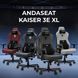 Кресло геймерское Anda Seat Kaiser 3E Dark Grey Fabric Size XL 000002452 фото 8