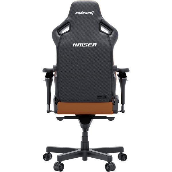 Крісло геймерське ігрове Anda Seat Kaiser 4 V2 Size XL Brown PVC 000002787 фото