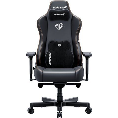 Крісло геймерське Anda Seat Kaiser 3E Black PVC Size XL 000002454 фото