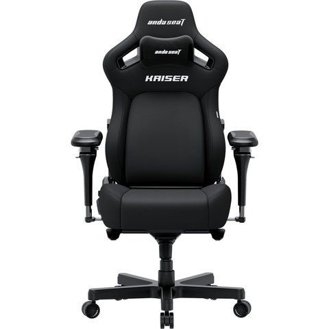 Крісло ігрове Anda Seat Kaiser 4 V2 Size XL Black PVC 000002458 фото