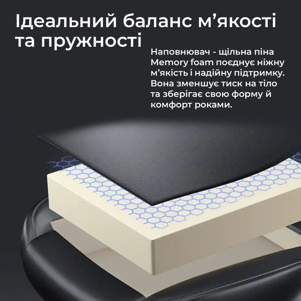 Крісло геймерське Anda Seat Kaiser 4 V2 Size XL Black PVC 000002458 фото