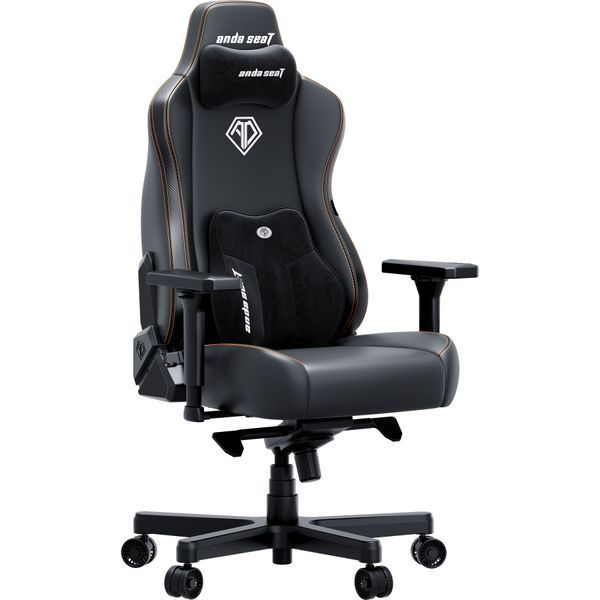 Крісло геймерське Anda Seat Kaiser 3E Black PVC Size XL 000002454 фото