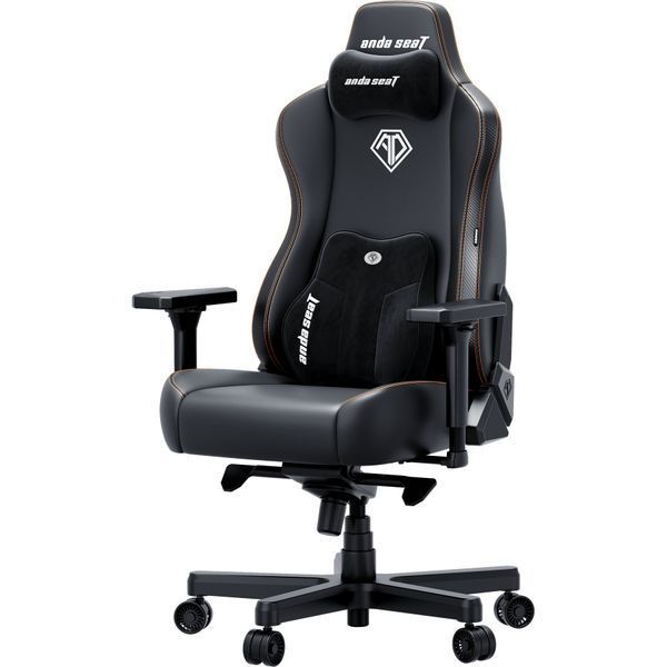 Крісло геймерське Anda Seat Kaiser 3E Black PVC Size XL 000002454 фото