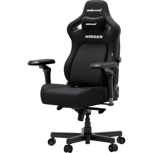 Крісло геймерське Anda Seat Kaiser 4 V2 Size XL Black PVC 000002458 фото
