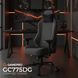 Крісло ігрове GamePro GC775DG Fabric Dark Gray 000002650 фото 10