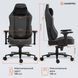 Крісло ігрове GamePro GC775DG Fabric Dark Gray 000002650 фото 18