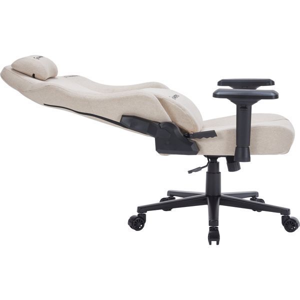 Крісло геймерське GamePro FGC750G Fabric Beige 000001766 фото