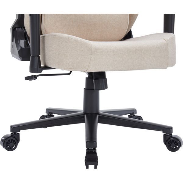 Крісло геймерське GamePro FGC750G Fabric Beige 000001766 фото