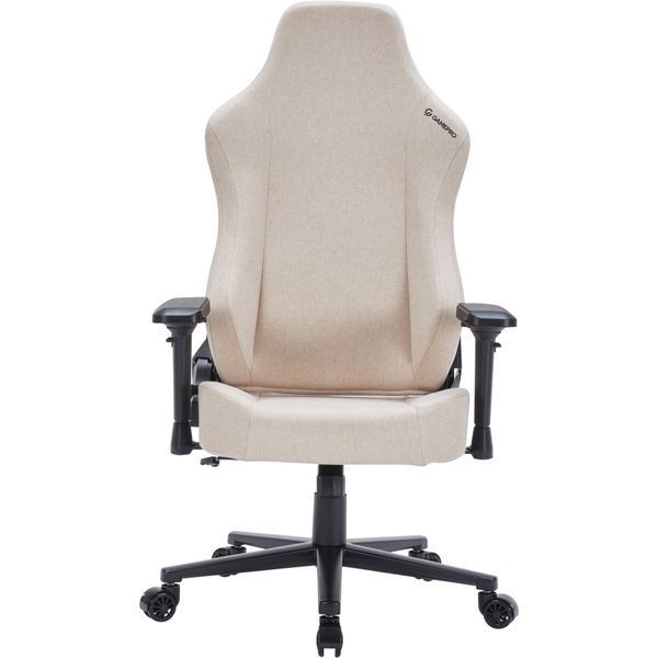 Крісло геймерське GamePro FGC750G Fabric Beige 000001766 фото