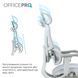 Крісло офісне OfficePro Elite OC950GLB Gray/Light Blue 000002971 фото 11