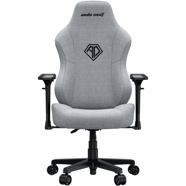 Кресло геймерское Anda Seat Phantom 3 Pro Grey Fabric Size L 000001529 фото