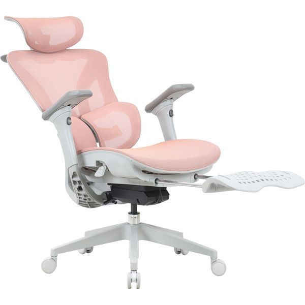 Крісло офісне OfficePro Elite OC950GLP Gray/Light Pink 000002972 фото