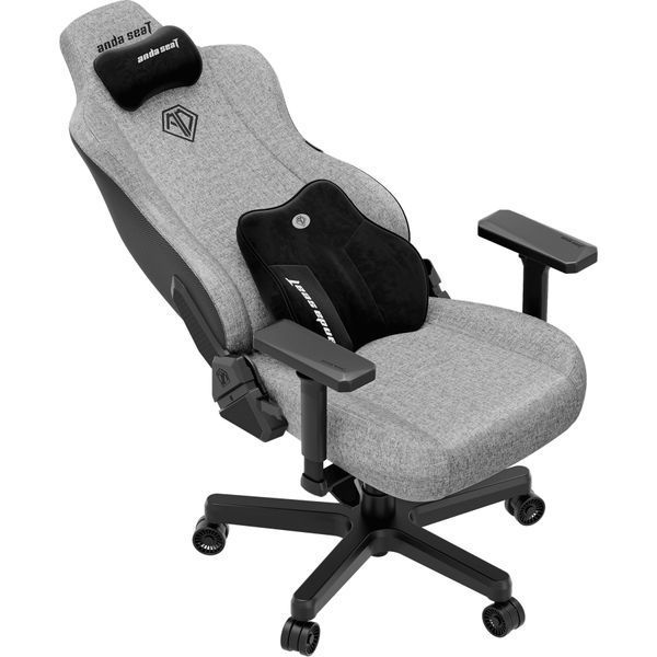 Крісло ігрове Anda Seat Kaiser 3E Grey Fabric Size XL 000002453 фото