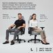 Кресло геймерское Anda Seat Phantom 3 Pro Grey Fabric Size L 000001529 фото 20