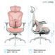 Крісло офісне OfficePro Elite OC950GLP Gray/Light Pink 000002972 фото 20