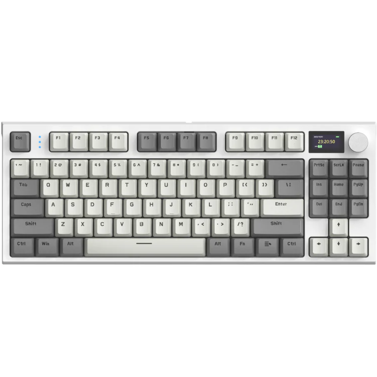 Безпровідна механічна клавіатура з Hot-Swap ATTACK SHARK K86 Grey