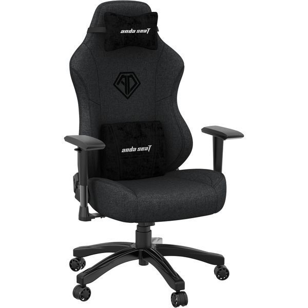 Крісло ігрове Anda Seat Phantom 3 Dark Grey Fabric Size L 000001779 фото