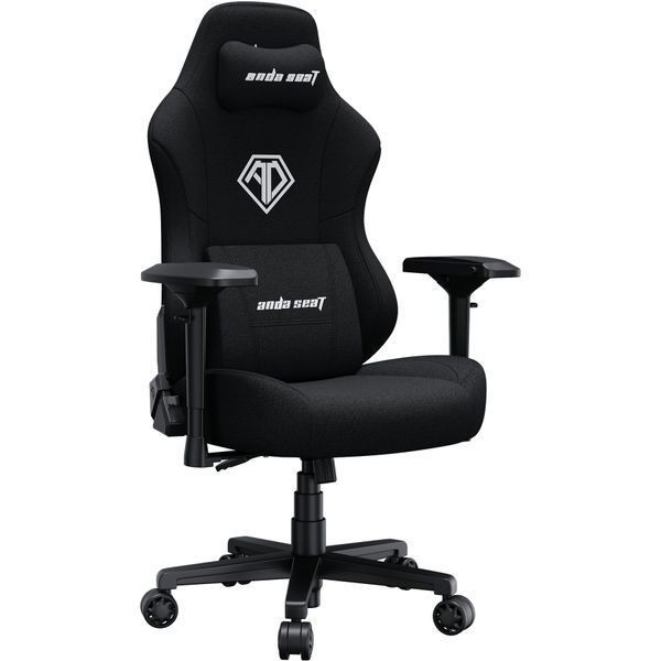 Крісло ігрове Anda Seat Phantom 3 Pro Black Fabric Size L 000001528 фото