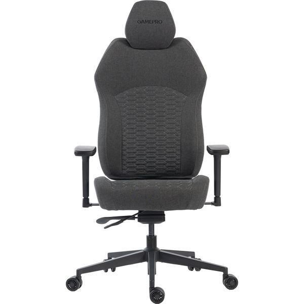 Крісло геймерське GamePro GC760DG Fabric Dark Gray 000002647 фото