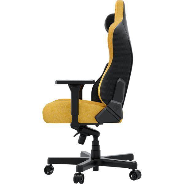 Крісло ігрове Anda Seat Kaiser 3E XL Bright Yellow Fabric 000002679 фото