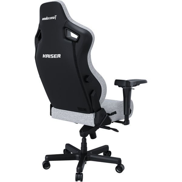 Кресло геймерское Anda Seat Kaiser 4 Grey Fabric Size XL 000001545 фото