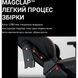 Крісло геймерське Anda Seat Kaiser 3 Pro Fabric Black Size XL 000001454 фото 16