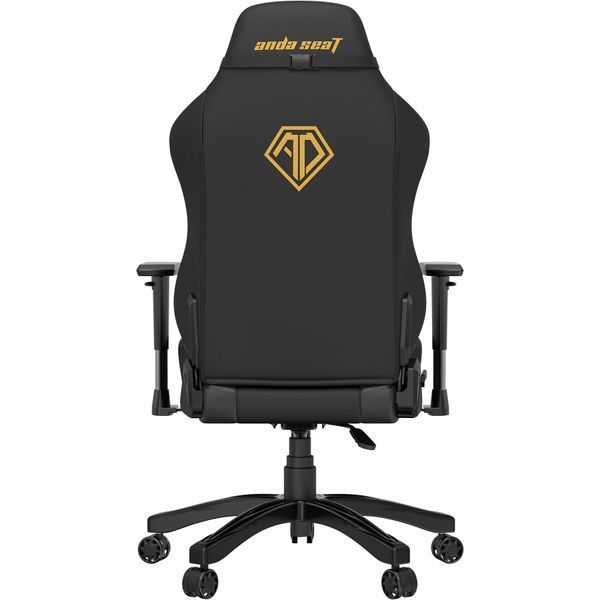 Крісло геймерське Anda Seat Phantom 3 Black/Gold Size L 000000547 фото
