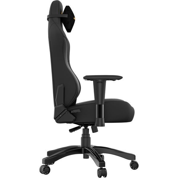 Крісло геймерське Anda Seat Phantom 3 Black/Gold Size L 000000547 фото