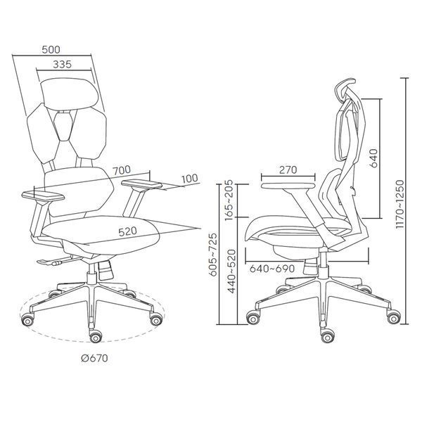 Крісло геймерське GamePro GCM140B Black 000002305 фото