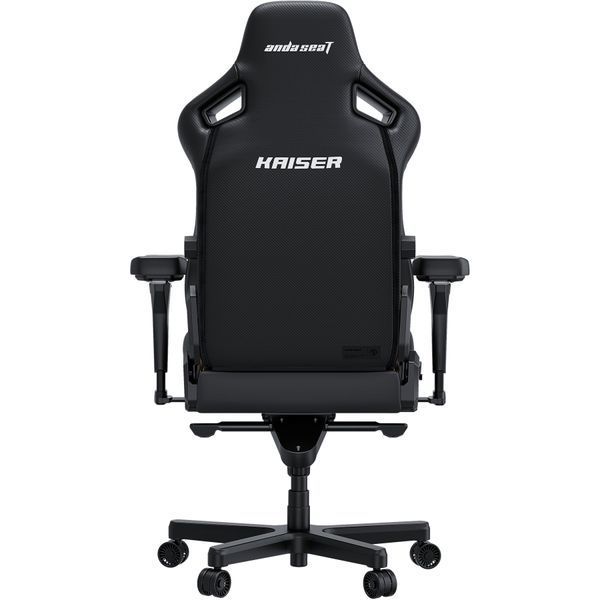 Крісло ігрове Anda Seat Kaiser 4 Black PVC Size XL 000001565 фото