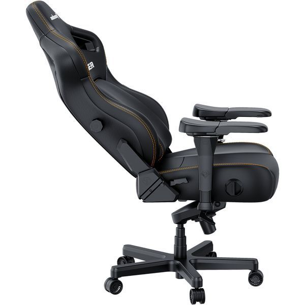Крісло ігрове Anda Seat Kaiser 4 Black PVC Size XL 000001565 фото