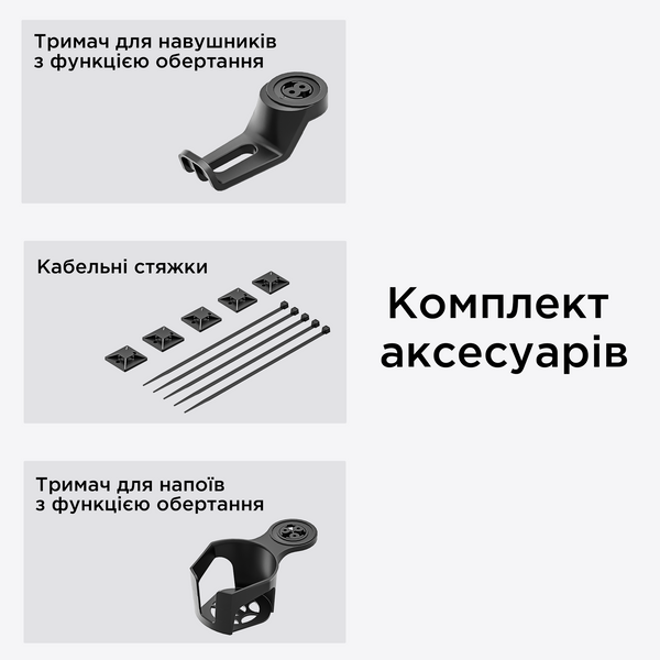 Стіл з електрорегулюванням висоти Anda Seat Xtreme Pro 1400x750 Black 000002919 фото