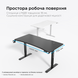Стіл з електрорегулюванням висоти Anda Seat Xtreme Pro 1400x750 Black 000002919 фото 13